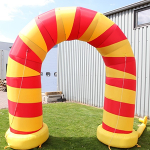 Feestboog Opblaasbaar Klein Geel/Rood