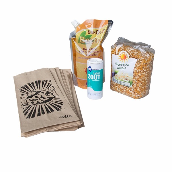 Popcorn extra ingredienten Zout 25 pers.